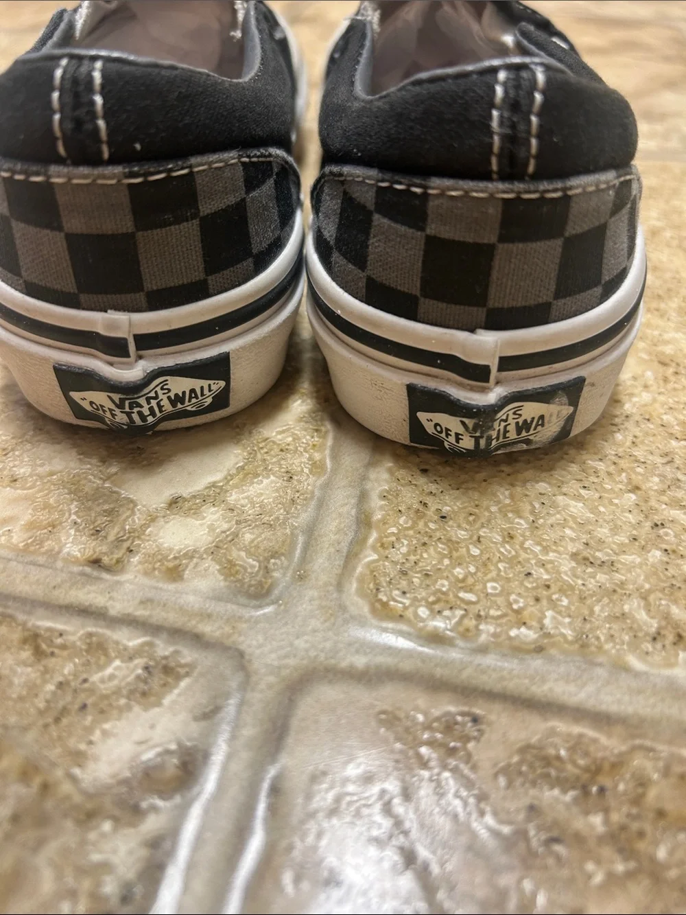 Vans Slip-On Checkerboard Sneakers